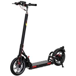 MMJC Scooter MMJC Electric Scooter 12 Inch Scooter Adult Two-Wheeled Folding Transport Lithium Battery One-Button Speed Regulation And One-Button Braking