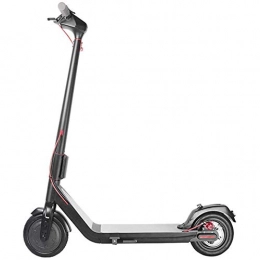MMJC Electric Scooter MMJC LCD Folding Adult Electric Scooter, Aluminum Alloy Scooter, Easy To Carry for Adults, Teenagers, 6.6AH