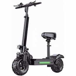 MTSS Scooter MTSS Electric Scooter, Folding Electric Scooters for Adults, 11 inch Off-Road Fat Tire / ABS Electronic Brake for Adults with Seat & Dual Braking, Folding Electric Scooter for Adults Teens