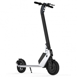 Mu Scooter MU Fold Electric Scooter, Portable Two-Wheeled Scooter Aluminum Alloy 350W Brushless Motor Led Lights 8.5 inch Honeycomb Tire City Commute Adult / Teenager