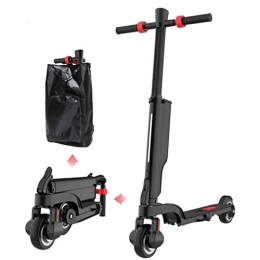 Mu Electric Scooter MU Portable Electric Scooter, Foldable Scooter with LCD Display 250W Brushless Motor Removable Battery and USB Charger City Commuters