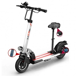 MYYINGELE Electric Scooter MYYINGELE Portable Electric Scooter, Folding E Scooter for Adult, 500W Motor, 3 Speed Modes, LCD Display, Maximum Load 200kg, Dual Brake, Front LED Light Warning Taillight Adult, B