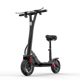 MYYINGELE Electric Scooter MYYINGELE Portable Folding Electric Scooter 10" Pneumatic Tires 500W Brushless Motor 3 Speed Modes Dual Disc Brake Max Speed 45KM / h LED Display 60KM Long Range Adult