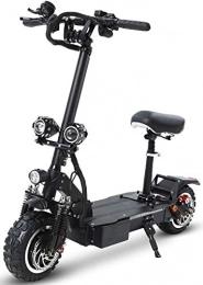 MYYYYI Electric Scooter MYYYYI Electric Scooter 3600W Dual Motor 11 inch Off-Road Vacuum Tires Double Disc Brake Folding Scooter with 60V 30 AH Lithium Battery for travel and off-road enthusiasts