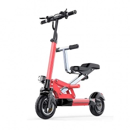 N\A Scooter  Adult Scooters Foldable Electric Scooter With Baby Seat, Foldable Portable, 500W28.6AH Lithium Battery, 30-150KM Battery Life, 25km / h, Outdoor Riding Scooter Electric