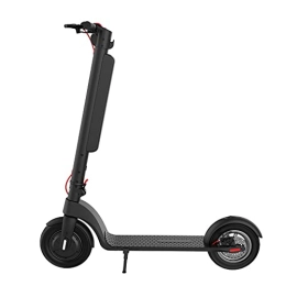 N / B Electric Scooter N / B Electric Scooter, Mini Scooters, 10-Inch Portable Folding Aluminum Alloy Triple Brakes Strong Power Lcd Screen Long Battery Life Adults Work, Black