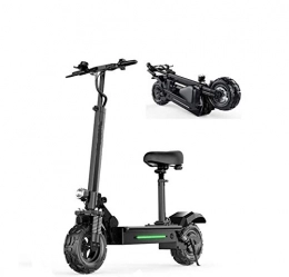 N\A Electric Scooter NA Electric Scooters 500W Outdoor Riding Scooter Electric Off-road Tires Foldable Commuter Scooter With Seat, Motor 48V 28.6Ah Battery Maximum Speed 55km / H Electric Scooter With Seat
