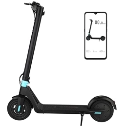 NaoSIn-Ni Electric Scooter NaoSIn-Ni Electric Scooter Adults with Powerful Headlight & App Control Fast 25Km / H 25Km Long Range Foldable E Scooter Fast Commuter Scooters Max Load 120Kg, Blue