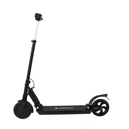 Navboard Electric Scooter Adult - Foldable 2 Wheel Electronic E Scooter, 350w Powered Motor 3 Speeds up to 25km/h, 15-18km Distance Range Adjustable Handle LCD Display | LME-350TS (White)