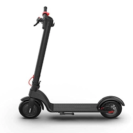 N\C Electric Scooter NC Scooter Off-road Aluminum Alloy 2-Wheel 8.5 Inch Scooter Adult Folding Electric Scooter X7 black-10 inches