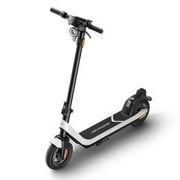 NIU Scooter NIU KQi2 Pro Electric Scooter Adult, E Scooter 40km Long Range, Max Speed 25km / h, 300W Motor, APP Control, Double Braking Systme, Foldable and Portable (White)