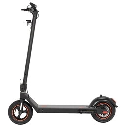 ELLBM Electric Scooter Off Road Electric Scooter Adult, Urban Commuter Folding E-Scooter 350W Motor - 36V / 10Ah Battery - 40km Max Range - LED Touch Display - 10-inch Pneumatic Tire - EABS+Rear Disc Brake (KugooKirin S4)