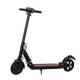 OMKMNOE Scooter OMKMNOE Electric Scooter, with Height-Adjustable Trit Troller Rear Fender Brake, Portable And Folding Commuter Roller Terrain for Adult Foldable Maximum, Black