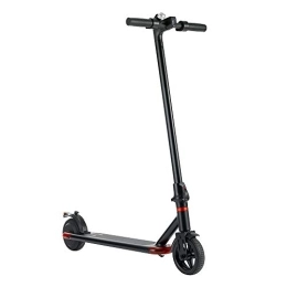 OUXI Scooter OUXI L1 Adult Electric Scooter, Folding E Scooter 3 Speeds with Fixed Speed Cruise APP Control Function 7.5AH 24V 250W 6.5 Inch Max Speed 15.6 MPH / 25km / h Lightweight for Teenager Commuting (Black)