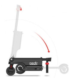 pedlr Electric Scooter Pedlr Pro P6 Electric Scooter, Battery Pack Detachable, triple fold Ultra small size 22lb 250W 15.6 mph app control