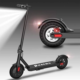 Phaewo Scooter Phaewo Electric Scooter 250W High Power 8.5" Solid Tire E-Scooter, Max Speed 25km / h, 25KM Long Range, 36V Rechargeable Battery Kick Scooters, Electric Brake for Adult