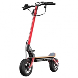 Vests Electric Scooter Portable Electric Scooter 48V10 Inch Off-road High-power Folding Aluminum Alloy Two-wheel Dual-drive Electric Vehicle Waterproof Performance Electric Scooter