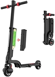  Scooter Portable Electric Scooters 250W Mini Portable Foldable Commuting Tool, Aluminum Alloy Body, Endurance 15-20km, Speed 25km / h, Electric Scooter Adult