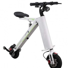 Shykey Electric Scooter Portable Folding Electric Scooter, Supporte Un Poids 100 Kg (220 Lb), Adult / Children Travel Alliage D'aluminium Electric Car, Suitable for Campus And City Trips, White