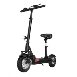FDQNDXF Electric Scooter Powerful Electric Scooter, 350W Motorised Mobility Scooter Portable Folding E-Scooter with Led Light and Display solid rubber tires Maximum Load 330lbs Max speed 35 km / h For Adults and Teenagers