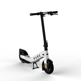 Pure Electric Scooter Pure Advance 2023 E-Scooter: Forward-Facing Riding Stance. 40KM (24.8mi) Range, 500W Motor, Slimline-Folding Adult Electric Scooter, 10" Tubeless Tyres and Indicators From Pure Electric Scooters