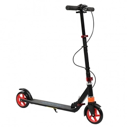 pure electric scooter, electric scooter adult, Scooter for Adult&Teens,3 Height Adjustable Easy Folding (Red)
