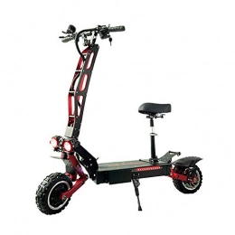 QDWRF Electric Scooter QDWRF Electric Bicycles, Electric Scooter 11 Inch Off-Road Tire 5600W Dual Motor Max Speed ​​85Km / H with 60V 30Ah Lithium Battery Off-Road Scooter