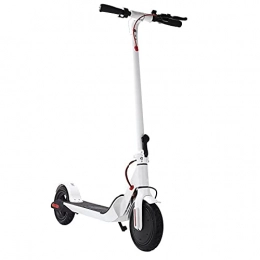 qwert Scooter qwert Commuter Electric Scooter, Maximum Load 100kg, Motorized Scooter With LCD Display Screen, Foldable E-scooter For Adults And Teenagers, White, 4A