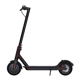 qwert Scooter qwert Durable Pneumatic Tires, Foldable Electric Scooter Adult, Led Headlight, For Outdoor Commuter, Double Brake Aluminum E-scooter, App Contorl, Black, 7.8A