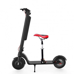 QXFJ Electric Scooter QXFJ 350W Electric Scooter Adult, 3 Speed Adjustable With Seat Maximum Speed 32km / H IP54 Waterproof 10-Inch Tires Maximum Endurance 100km Maximum Load 300KG