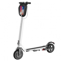 QXFJ Electric Scooter QXFJ Electric Scooter, Maximum Speed 25km / H Maximum Mileage 25km Suitable For Short Trips 8 Inch Solid Tires Maximum Load 100kg 7.5AH Battery 3 Speeds Adult Foldable