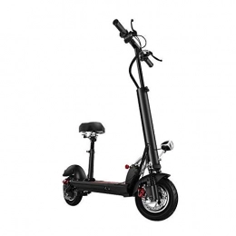 QXFJ Scooter QXFJ Electric Scooter, Maximum Speed 30KM / H Maximum Load 130kg Maximum Mileage 40-100KM Suitable For Short Trips 36V / 48V 10 Inch Ultra-Wide 6.5CM Explosion-Proof Tubeless Tire