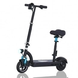 QXFJ Foldable Electric Scooter,Continuously Variable Transmission Maximum Endurance 20-120KM With Seat Suitable For Short Trips Maximum Load 120KG 350w High Power 36V