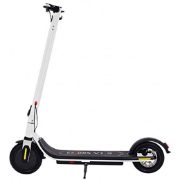 QXFJ Electric Scooter QXFJ Foldable Electric Scooter, Maximum Speed 25km / H Maximum Mileage 20km Suitable For Short Trips 8.5-Inch Tubeless Tires Maximum Load 100kg 6AH Battery Adult Foldable