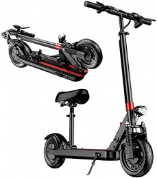 QYTS Electric Scooter QYTS Electric Kick Scooter, Long-range Battery, lightweight and Foldable, Usb Mobile Phone Charging, Double Shock Absorption System, for Work and Travel