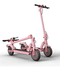Rainberg Scooter Rainberg Electric Scooter, Folding E-scooter, 350w Motor, Max Speed 25km / h, 20km Long-Range, 36V / 6Ah Charging Lithium Battery, Adults Kids Super Gifts (Pink Scooter)