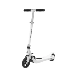 Rebel Electric scooter for children, fun wheels, white, standard size