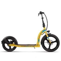 RICH BIT Electric Scooter RICH BIT H100 Electric Kick Scooter 36V 350W 10.2Ah 20-16 inch Foldable City Scooter for Adults and Children (yellow)