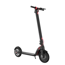 RPOLY Electric Scooter RPOLY Electric Scooter, 350W Motor, 19.8 MPH Top Speed, 8.5" Solid Tires, Folding Electric Scooter For Youth / Adult (Color : Black)