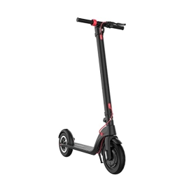 RPOLY Scooter RPOLY Electric Scooter, 36V / 5.0AH Battery Up to 25km Long-Range, Powerful 350W Motor & 15.5 MPH, Adult E-Scooter for Commuter (Color : Black)