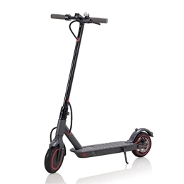 RPOLY Electric Scooter RPOLY Electric Scooter Adults, Foldable Electric Scooter with App Control, 8.5-inch Solid Tires, LED Display Scooter for Adults & Teens Load 264lbs (Color : Black)