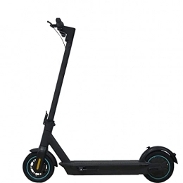 RuBao Electric Scooter RuBao 350W Adult Electric Scooter With 350W Motor, Foldable T4MAX Electric Kick Scooter 30MPH &12.5AH With 10'' Solid Tires, Easy To Carry, for Commute And Travel (Color : Black)
