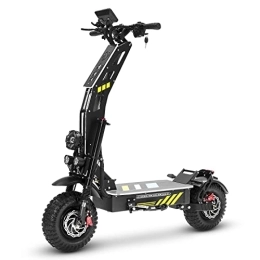 RZOGUWEX Electric Scooter RZOGUWEX Electric Scooter, 60v40Ah Dual Motor 14 Inch Adult E-Scooter Fordable Off-Road Electric Scooter with Hydraulic Brake