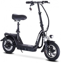 Generic Scooter S7 ELECTRIC SCOOTER WITH SEAT AND BIGGER 10AH BATTERY - BLACK