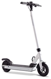 Schwinn Scooter Schwinn Tone 1 Adult Electric Scooter, Fits Riders Ages 13+, Max Rider Weight 175-220 lbs, Max Speed of 15MPH, Lightweight, Folding, Disc Brake, Locking Aluminum Frame, White