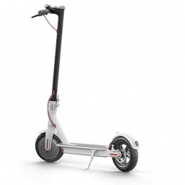 LovehuiManggo Scooter Scooter Adult Children 8.5 Inch Foldable Student Two-wheeled Electric Scooter White 4.4ah