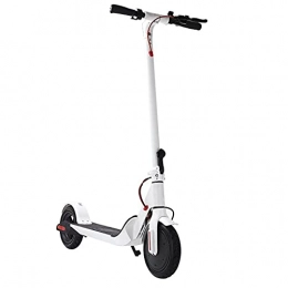  Scooter scooter Electric Scooter, 45km Long Battery Life With Night Indicator Light, Double Brake System, More Convenient Travel(Color:White)