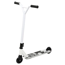 WYFX Electric Scooter Scooter Folding Electric Scooter Carbon Steel + Aluminum Alloy Extreme Sports White Scooter Adult Scooter