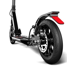 Scooters Scooter Scooters Adult Folding Kick 2 Big PU Wheels 190 mm Children's, Adjustable Height (Non-electric)