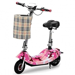 AFSDF Scooter Scooters Kick Electric Scooter for Kids Age 8 And Up, Light-Up Deck, Air-Filled Front Tire, Up To 40 Min Continuous Ride Time, D